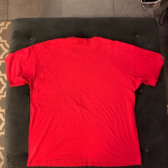 Gently Used Crooks & Castles Split image Red shirt Size XXL - Picture 5 of 5